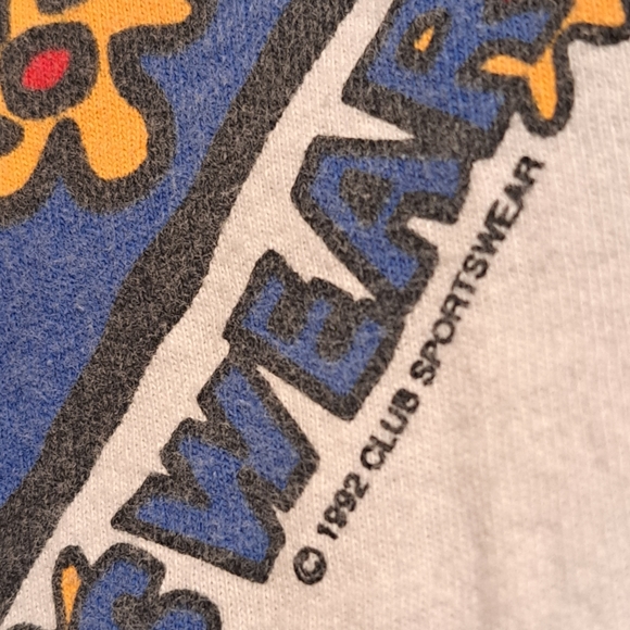 COPY - Vintage Club Sports 1992 T-Shirt - Picture 5 of 6